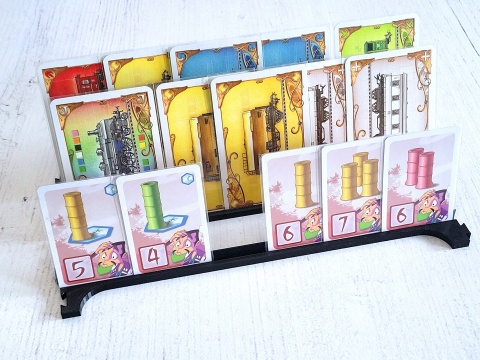 Łączona podstawka stojak organizer na karty długość 236 mm