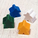 Meeple mipel figurka 10 szt.