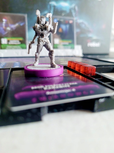 Nemesis planszetka organizer gracza