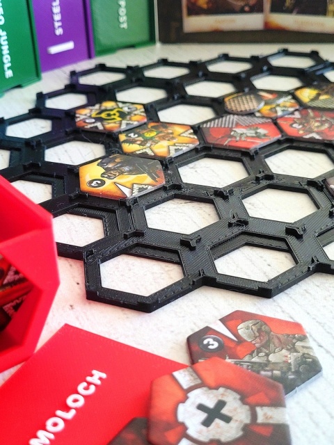 Neuroshima HEX 3.0 składany zamiennik tekturowej planszy