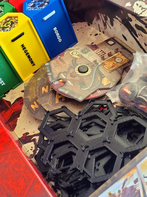 Neuroshima HEX 3.0 składany zamiennik tekturowej planszy