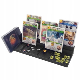 Podstawka organizer 3-rzedowy na karty, żetony/tokeny i odrzucone