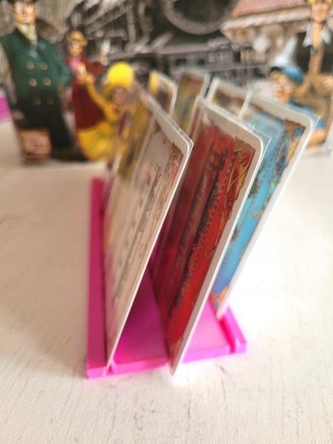 Podstawka stojak organizer karty 3 rzędy