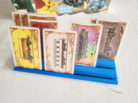 Podstawka stojak organizer karty 3 rzędy