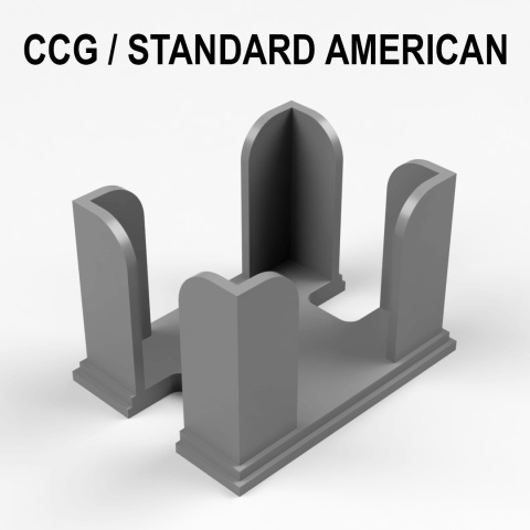 Stojak karty CCG / STD. AMERICAN - BIG2 4-kol