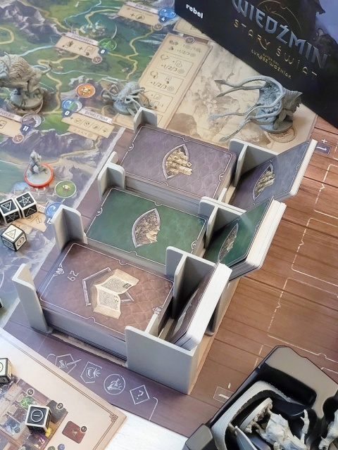 Stojak uchwyt karty odrzucone 65x100 mm wiedźmin BIG