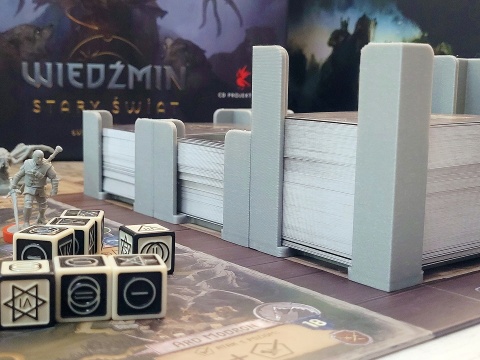 Stojak uchwyt karty odrzucone 65x100 mm wiedźmin BIG