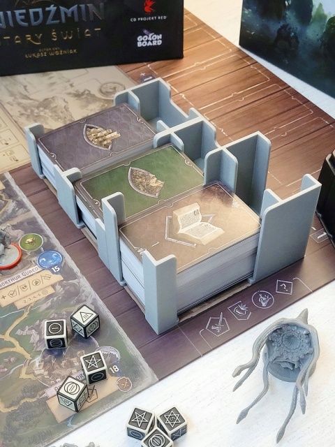 Stojak uchwyt karty odrzucone 65x100 mm wiedźmin SM