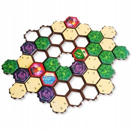 Survive the Island - podstawki pod kafelki 24 szt.