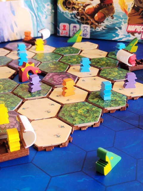Survive the Island - podstawki pod kafelki 24 szt.