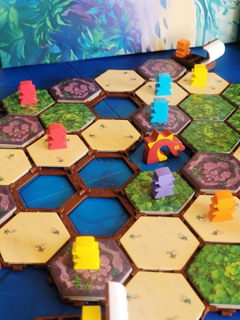 Survive the Island - podstawki pod kafelki 24 szt.