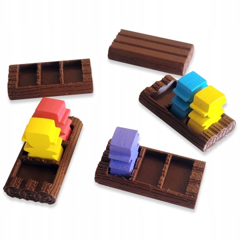 Survive the Island zamienniki tratw 12 szt.