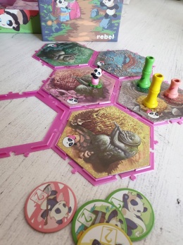 Takenoko Chibis podstawki pod płytki kafle 6 szt.