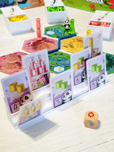 Takenoko stojak na karty ze wzorem bambusa 20cm