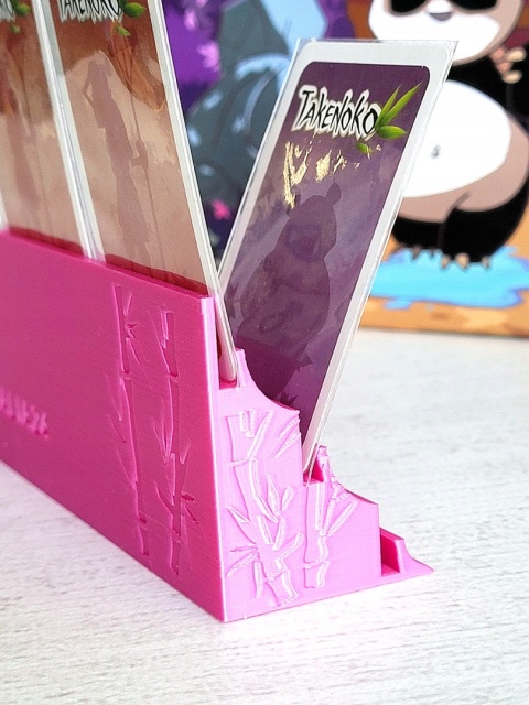 Takenoko stojak na karty ze wzorem bambusa 20cm