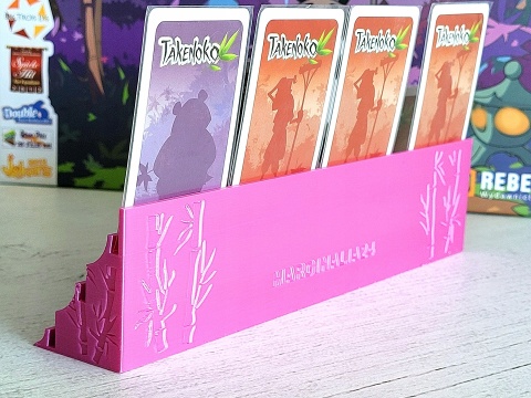 Takenoko stojak na karty ze wzorem bambusa 20cm