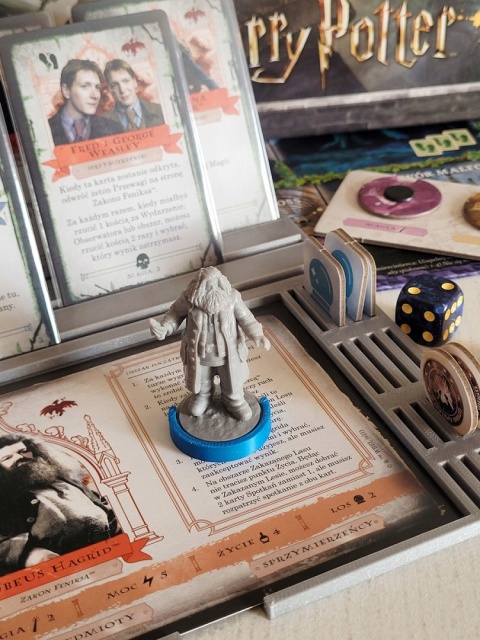 Talisman Harry Potter kolorowe podstawki 9 szt.