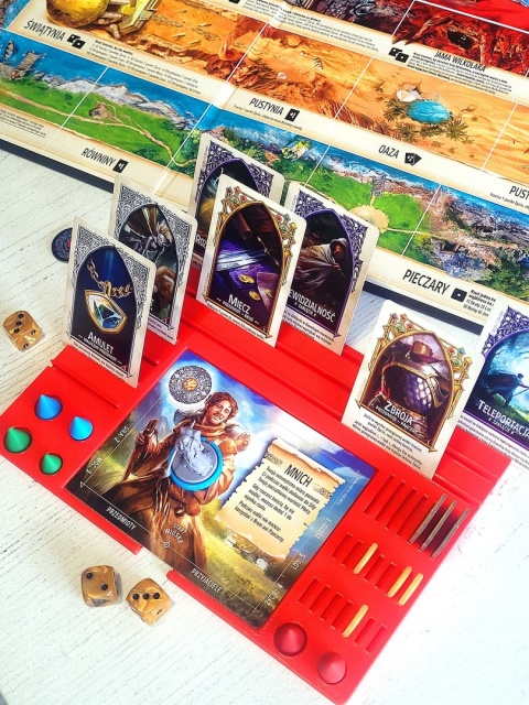 Talisman Magia i Miecz 5ed. planszetka gracza