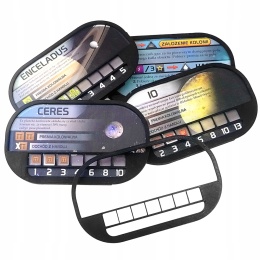 Terraformacja Marsa Kolonie nakładki na kafelki 12 elementów