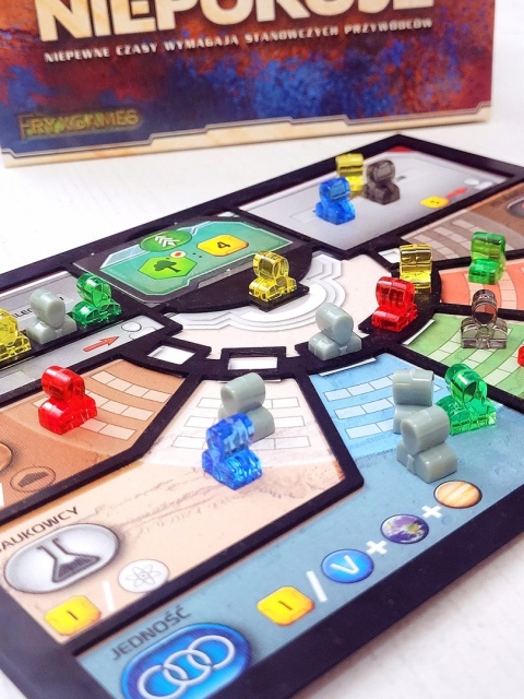 Terraformacja Marsa Niepokoje wsuwana nakładka na planszetkę