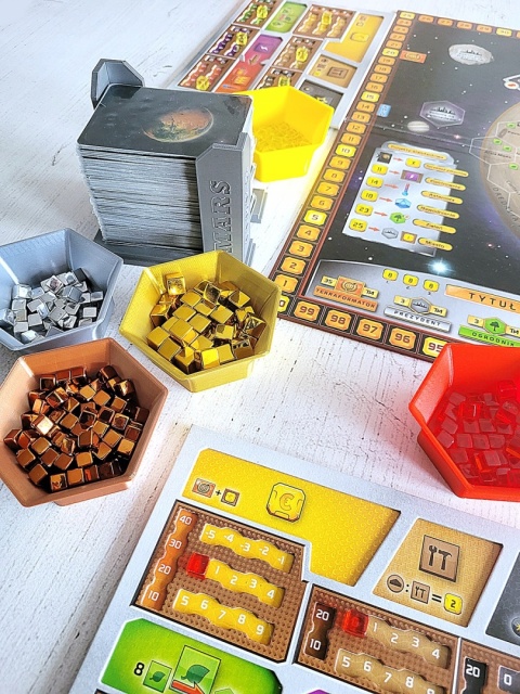 Terraformacja Marsa pojem. metaliczne + wieża 9 elementów