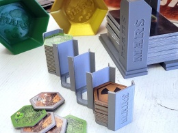 Terraformacja Marsa stojak na kafelki