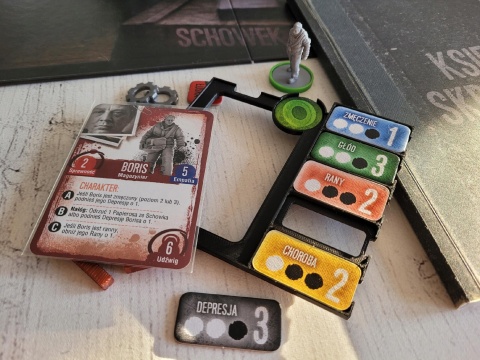 This War of Mine - planszetka gracza