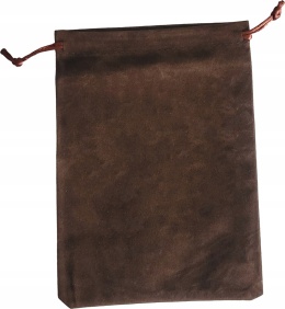 Worek sakiewka aksamitna monety kości żetony 13x18 cm