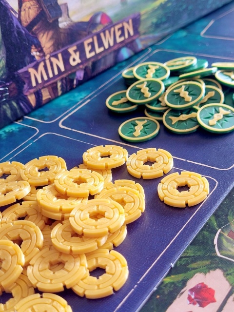 Zaginiona Wyspa Arnak zamienniki żetonów 54 elementy