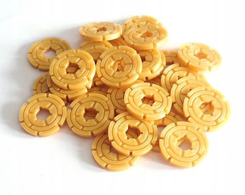 Zaginiona Wyspa Arnak zamienniki żetonów 54 elementy