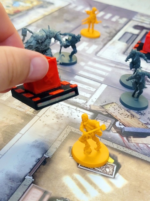 Zombicide 2ed. skrzynie 3D na znaczniki 11 szt.