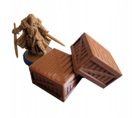 Zombicide skrzynie 3D na znaczniki 10 szt.