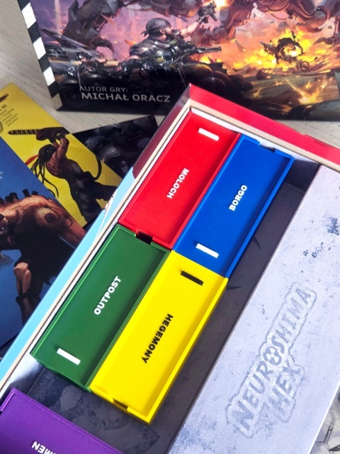 2025 Neuroshima HEX 3.0 pojemnik na armie - 1szt.