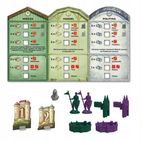 Catan: Miasta i Rycerze Dodatek dla 5/6 Graczy - nowe wydanie Galakta