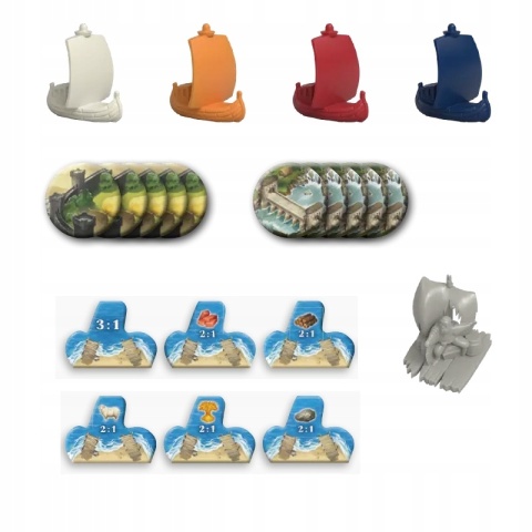 Gra planszowa Catan: Żeglarze Nowa Edycja Galakta