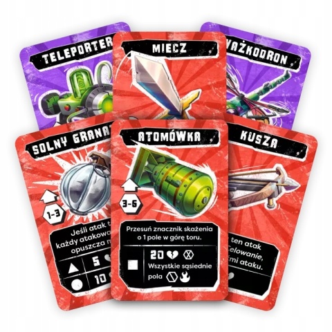 Gra planszowa Ślimaki: Zrzut zaopatrzenia Galakta