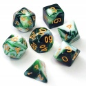 Kości kostki HARMONII RPG DnD MTG planszowe 7 szt.