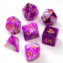 Kości kostki RYTUALNE RPG DnD MTG planszowe 7 szt.
